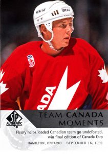 Team Canada Moments Theo Fleury