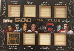 500 Goal Club Howe, Hull, Esposito, Mahovlich, Richard, Beliveau, Gretzky, Lafleur