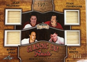 Classic Cup Finals Beliveau, Cournoyer, Hull, Mikita