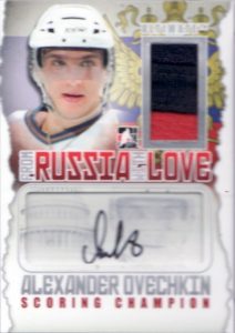 From Russia With Love Alex Ovechkin Jersey Auto