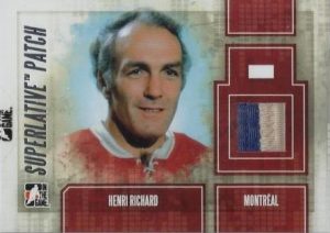 Game-Used Patch Limited Henri Richard