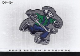 Logo Patches Cartoons Vancouver Canucks
