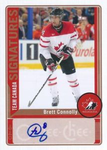 Team Canada Signatures Brett Connolly