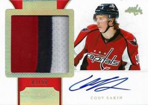 Autographed Rookie Patches Horizontal Cody Eakin