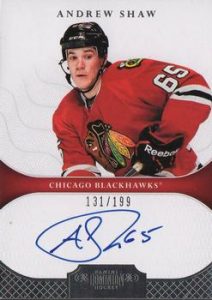 Autographed Rookies Andrew Shaw