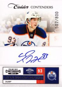 Calder Contenders Signatures Ryan Nugent-Hopkins Calder Contenders Signatures Ryan Nugent-Hopkins