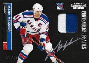 Contenders Legacies Auto Patch Mark Messier Contenders Legacies Auto Patch Mark Messier