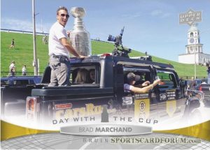 Day with the Cup Brad Marchand