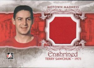 Enshrined Terry Sawchuk
