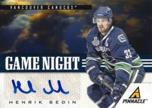 Game Night Autographs Henrik Sedin