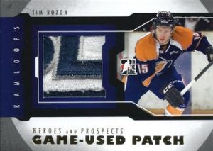 Game-Used Patch Tim Bozon Game-Used Patch Tim Bozon