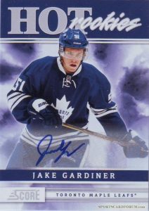 Hot Rookies Signatures SP Jake Gardiner