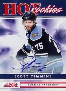 Hot Rookies Signatures Scott Timmins