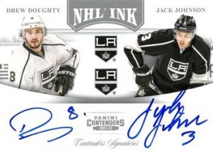 NHK INK Duals Drew Doughty, Jack Johnson NHK INK Duals Drew Doughty, Jack Johnson