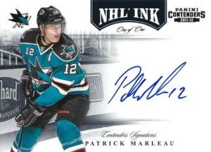 NHL INK Patrick Marleau NHL INK Patrick Marleau