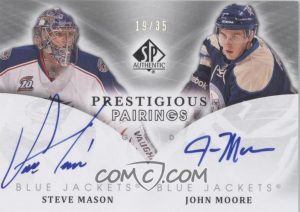Prestigious Pairings Steve Mason, John Moore
