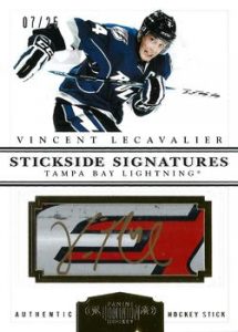Stickside Signatures Vincent Lecavalier