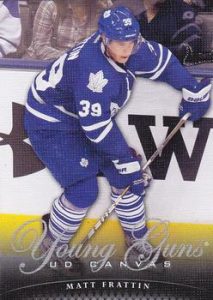 UD Canvas Young Guns Matt Frattin