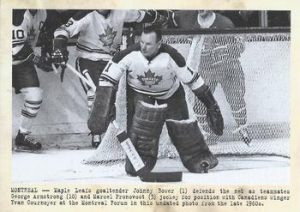Wire Photo Johnny Bower
