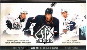 2010-11 SP Authentic Box