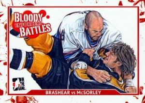 Bloody Battles Donald Brashear vs Marty McSorley