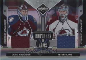 Brothers in Arms Craig Anderson, Peter Budaj