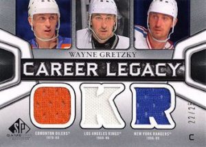 Career Legacy Jersey Triple Wayne Gretzky