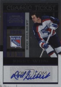 Classic Tickets Auto Rod Gilbert