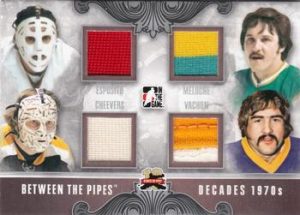Decades Limited Gerry Cheevers, Tony Esposito, Gilles Meloche, Rogie Vachon