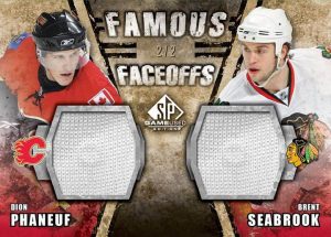 Famous Faceoffs Dion Phaneuf, Brent Seabrook