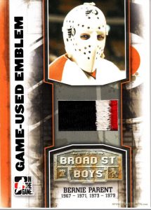 Game Used Emblem Extra Limited Bernie Parent Game Used Emblem Extra Limited Bernie Parent
