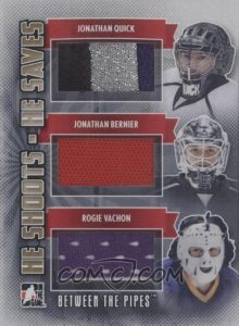 He Shoots He Saves Redeemed Jonathan Quick, Jonathan Bernier, Rogie Vachon