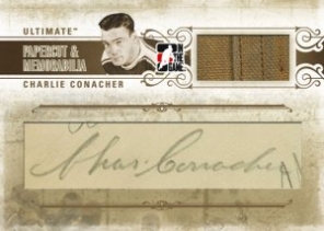 Papercut and Memorabilia Charlie Conacher