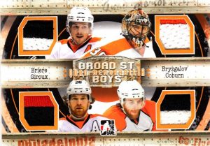Quad Memorabilia Daniel Briere, Ilya Bryzgalov, Claude Giroux, Braydon Coburn Quad Memorabilia Daniel Briere, Ilya Bryzgalov, Claude Giroux, Braydon Coburn