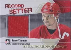 Record Setter Steve Yzerman