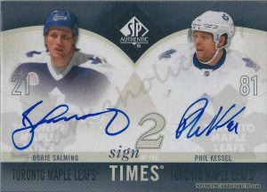 Sign of the Times Duals Borje Salming, Phil Kessel
