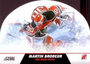 Snow Globe Die-Cut Martin Brodeur