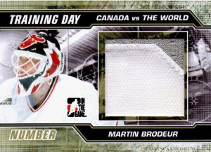 Training Day Number Martin Brodeur