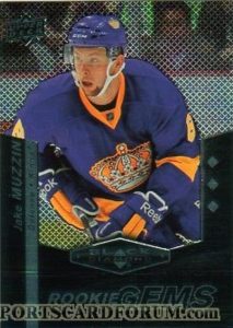 Triple Diamond Rookie Gems Jake Muzzin Triple Diamond Rookie Gems Jake Muzzin