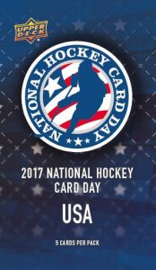 National Hockey Card Day USA Pack National Hockey Card Day USA Pack