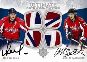 Ultimate Dual Auto Patches Alex Ovechkin, Nicklas Backstrom