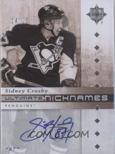 Ultimate Nicknames Sidney Crosby