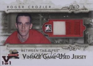 Vintage Game Used Jersey Roger Crozier