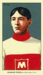 100 Years of Hockey Card Collecting Georges Vezina