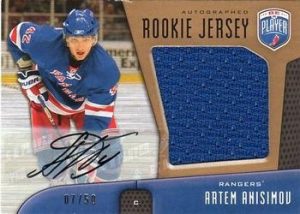 Auto Rookie Jersey Artem Anisimov Auto Rookie Jersey Artem Anisimov