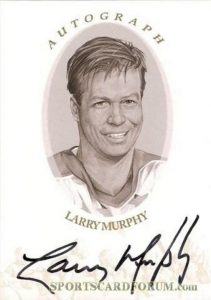 Autographs Gold Larry Murphy