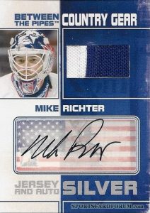 Country Gear Jersey and Auto Silver Mike Richter