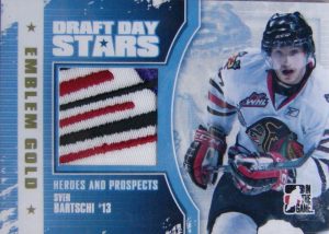 Draft Day Stars Emblem Gold Sven Bartschi