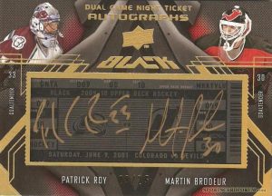 Dual Game Night Tickets Patrick Roy, Martin Brodeur Dual Game Night Tickets Patrick Roy, Martin Brodeur