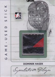 Game-Used Stick Dominik Hasek
